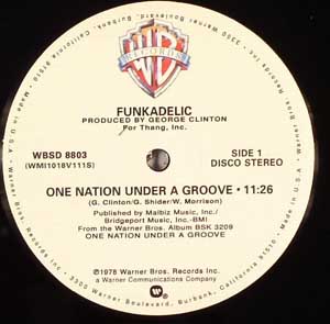 FUNKADELIC "ONE NATION UNDER A GROOVE"